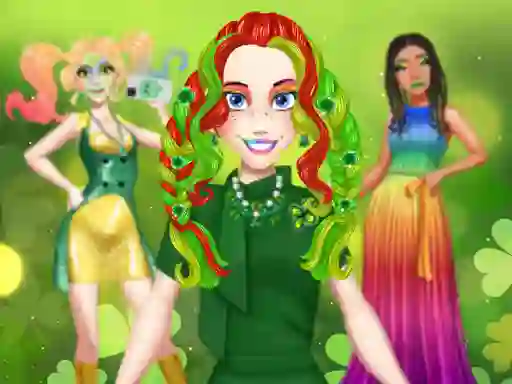 Leikur St Patrick's Day Princess Challenge á netinu