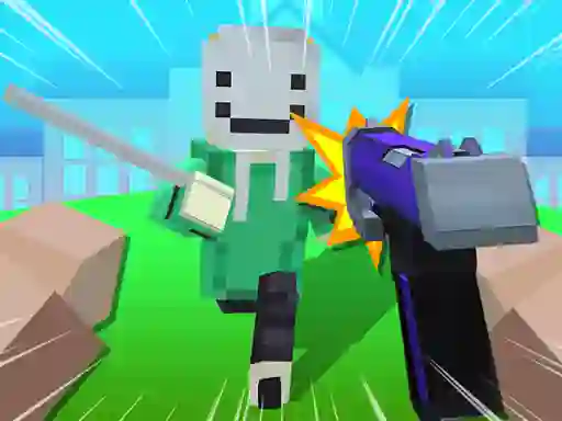 Leikur Block Craft 3D - School á netinu