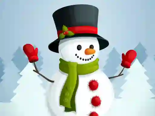 Leikur Jumping Snowman á netinu