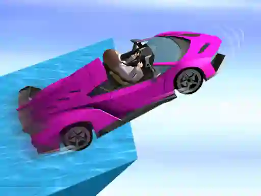 Leikur Water Surfer Car Stunt á netinu