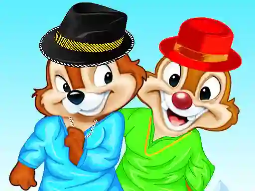 Leikur Chip n Dale Dressup á netinu