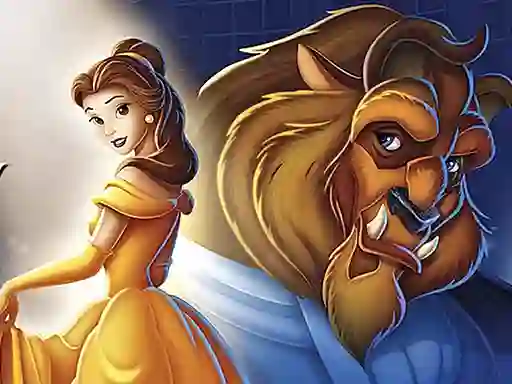 Leikur Beauty and The Beast Jigsaw Puzzle Collection á netinu