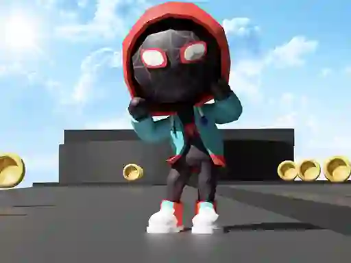 Leikur Sky Runner Parkour á netinu