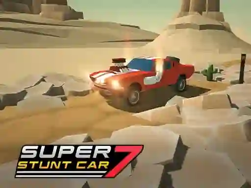 Leikur Super Stunt car 7 á netinu