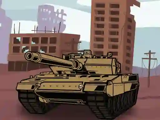 Leikur Tanks Racing á netinu