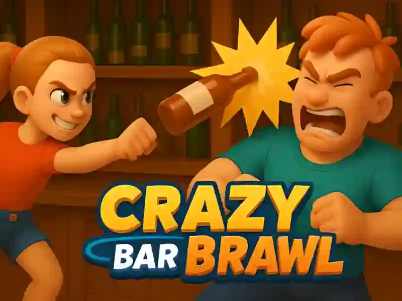 Leikur Crazy Bar Brawl á netinu