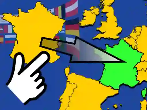 Leikur Scatty Maps Europe á netinu