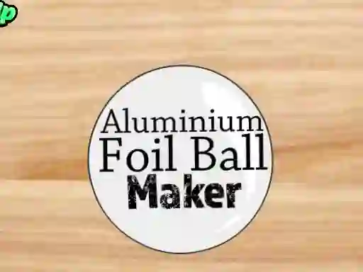 Leikur Aluminium Foil Ball Maker á netinu