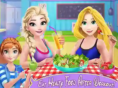 Leikur Cooking After Workout á netinu