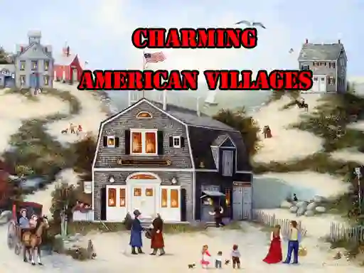 Leikur Charming American Villages á netinu