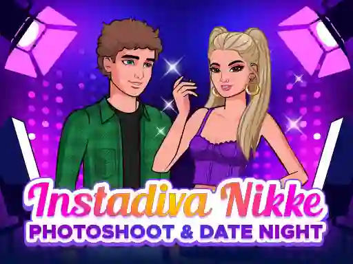 Leikur Instadiva Nikke Photoshoot & Date Night á netinu