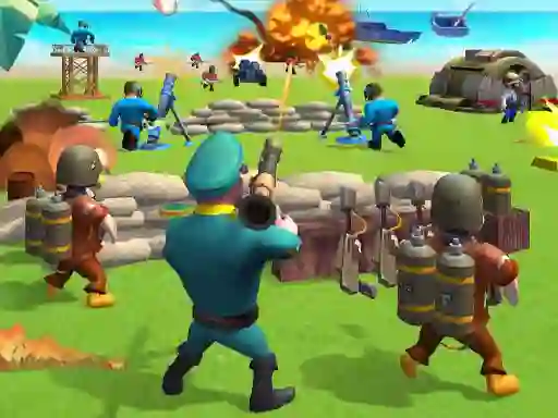 Leikur Super War á netinu