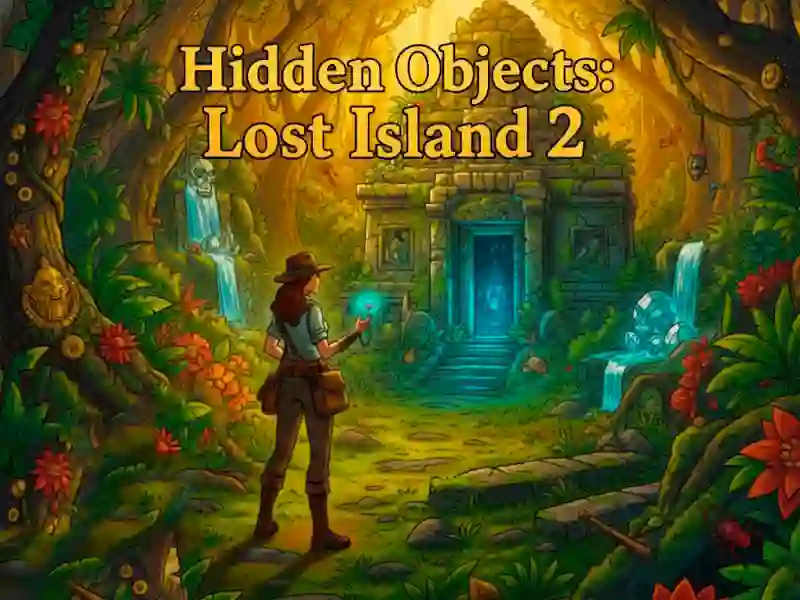 Leikur Hidden objects: Lost Island 2 á netinu