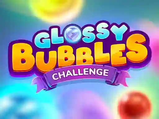 Leikur Glossy Bubble Challenge á netinu