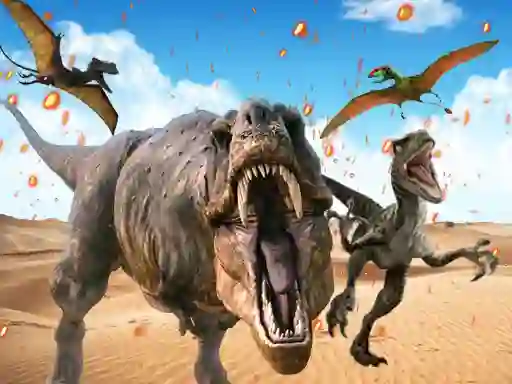 Leikur Dino Hunter: Killing Strand á netinu