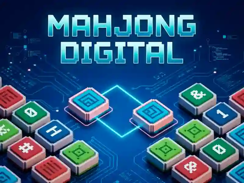 Leikur Mahjong digital á netinu