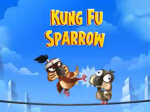 Leikur Kung Fu Sparrow á netinu