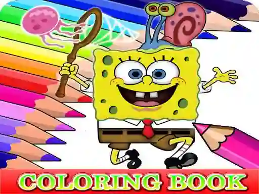 Leikur Coloring Book for Spongebob á netinu