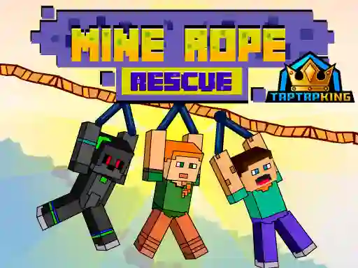 Leikur Mine Rope Rescue á netinu