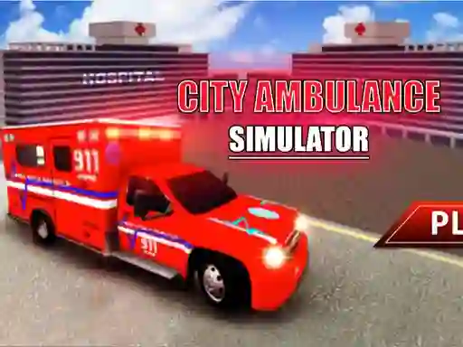 Leikur City Ambulance Simulator á netinu