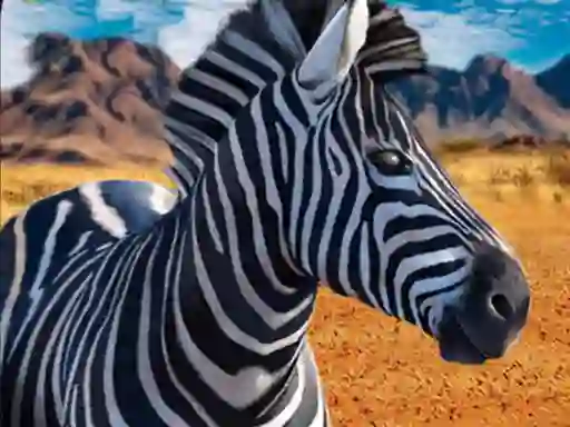 Leikur Zebra Hunter á netinu