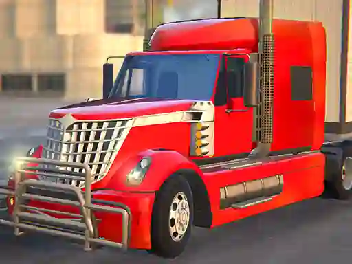 Leikur American Truck Car Driving á netinu