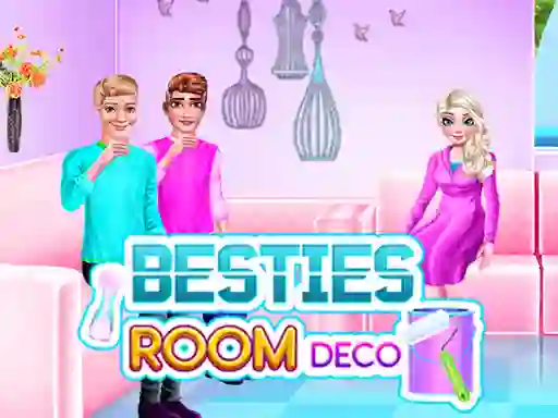 Leikur Besties Room Deco á netinu