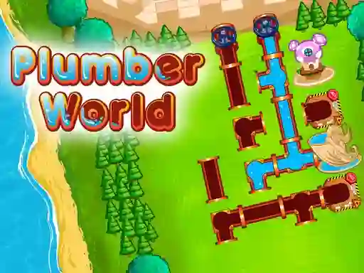 Leikur Plumber World á netinu