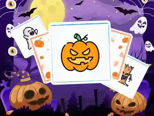 Leikur Scary Memory Halloween á netinu