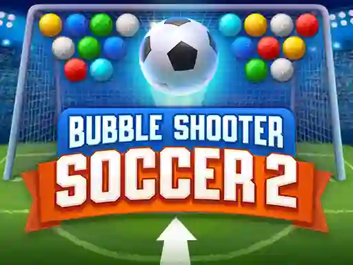 Leikur Bubble Shooter Soccer 2 á netinu