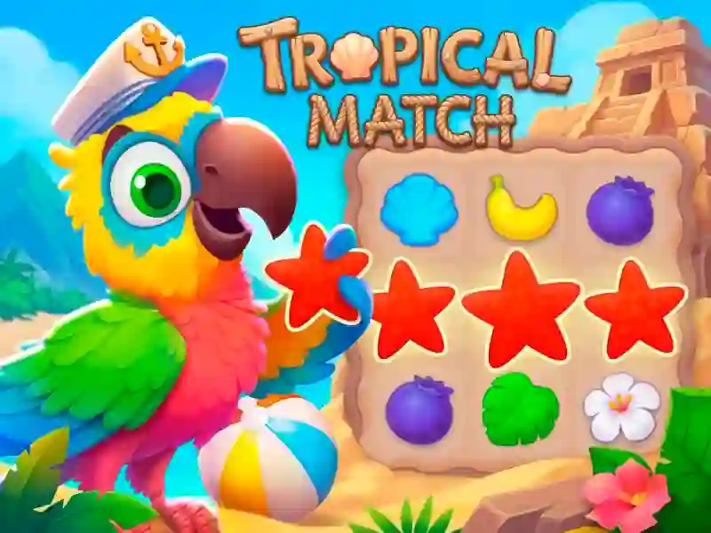 Leikur Tropical Match á netinu
