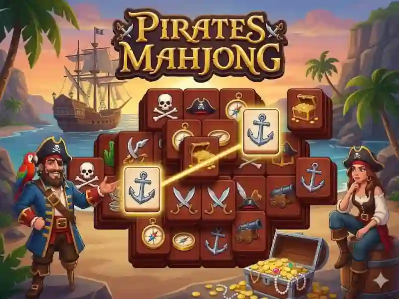 Leikur Pirates Mahjong á netinu