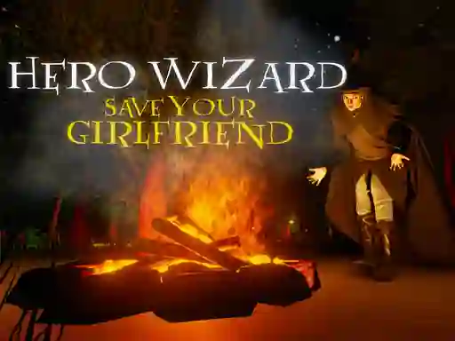 Leikur Hero Wizard: Save Your Girlfriend á netinu