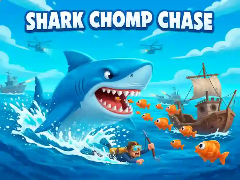 Leikur Shark Chomp Chase á netinu
