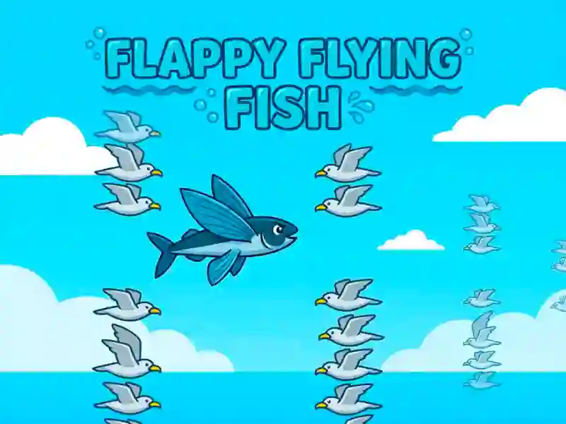 Leikur Flappy Flying Fish á netinu
