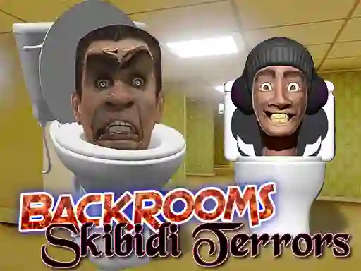 Leikur Backrooms Skibidi terrors á netinu