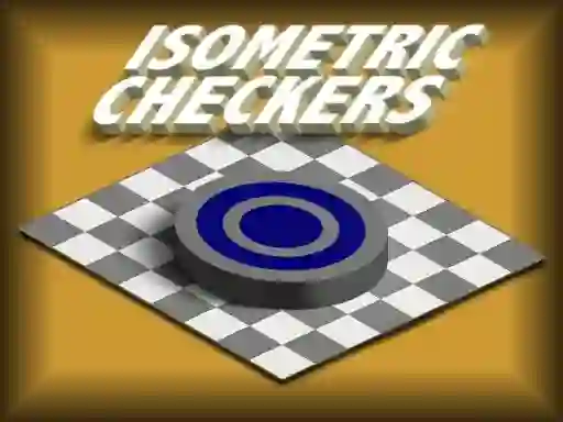 Leikur Isometric Checkers á netinu