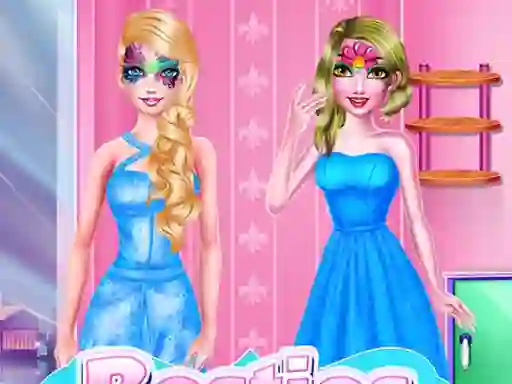 Leikur Bestie Face Art á netinu