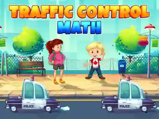 Leikur Traffic Control Math á netinu