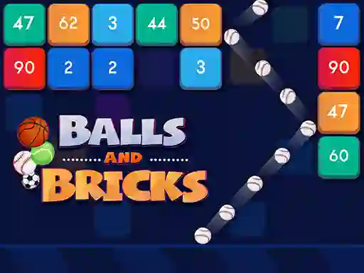 Leikur Balls and Bricks á netinu