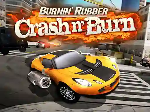 Leikur Burnin Rubber Crash n Burn á netinu