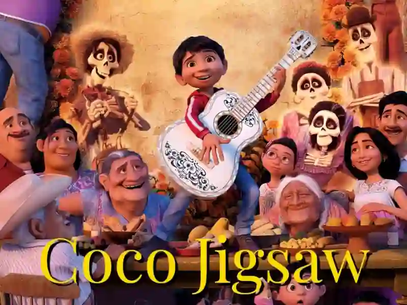 Leikur Coco Jigsaw á netinu