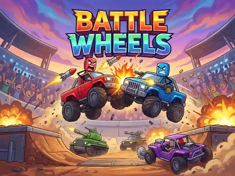 Leikur Battle Wheels á netinu