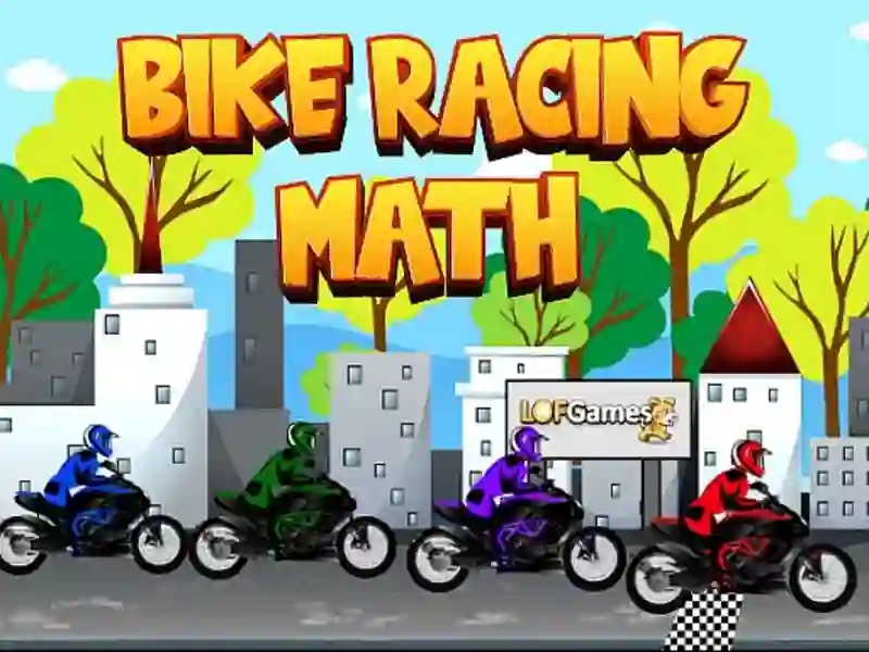 Leikur Bike Racing Math á netinu
