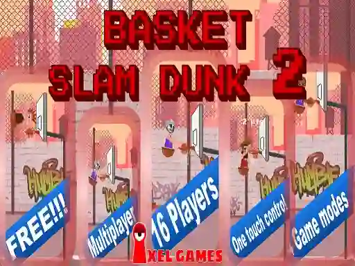 Leikur Basket Slam Dunk 2 á netinu