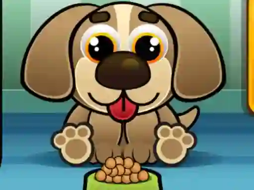 Leikur Feed MyPetDog Number á netinu