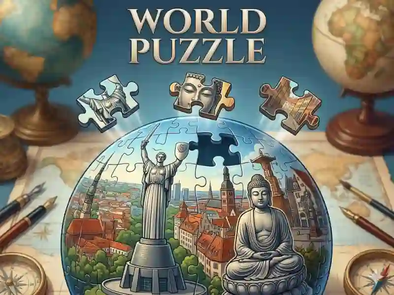 Leikur World Puzzle á netinu