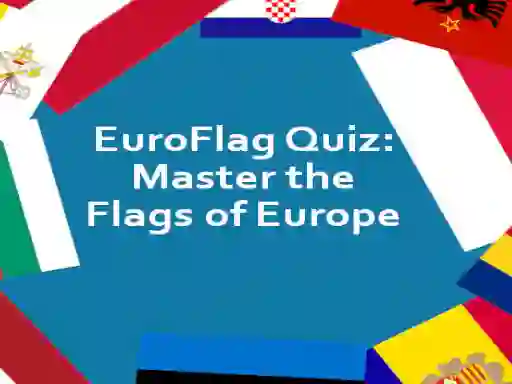 Leikur EuroFlag Quiz: Master the Flags of Europe á netinu