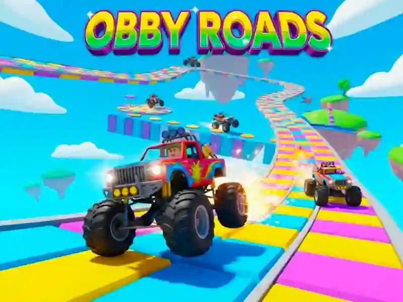 Leikur Obby Roads á netinu