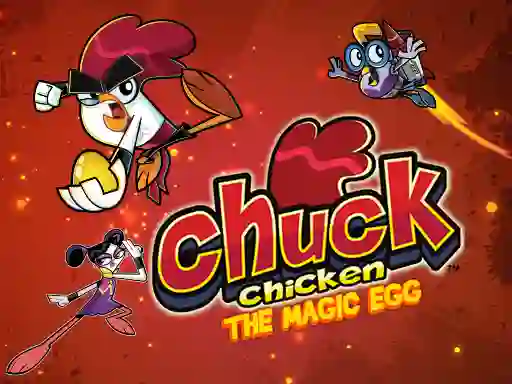 Leikur Chuck Chicken The Magic Egg á netinu